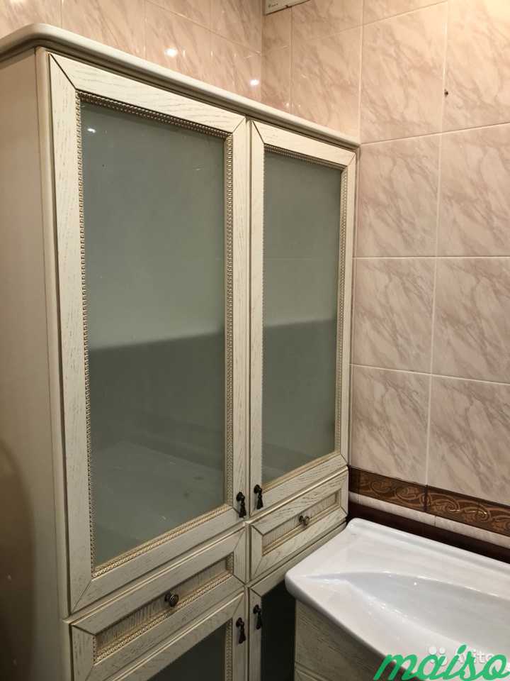 Продам новый шкаф пенал для ванной в Москве. Фото 6
