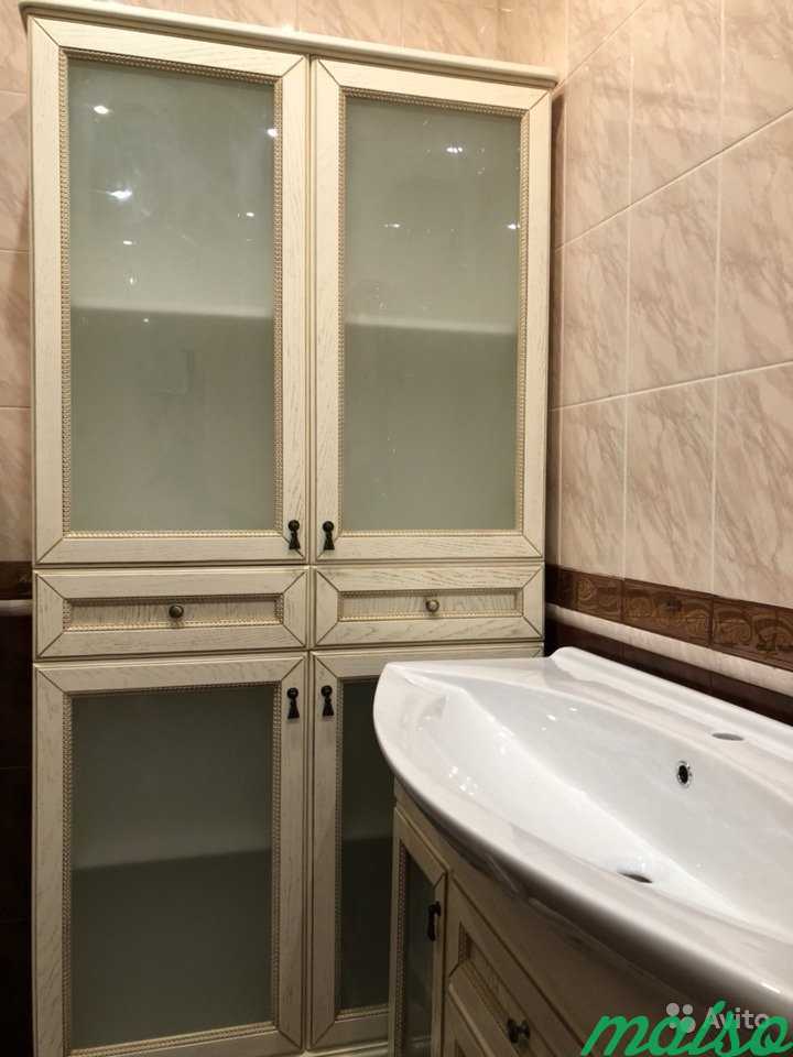 Продам новый шкаф пенал для ванной в Москве. Фото 1