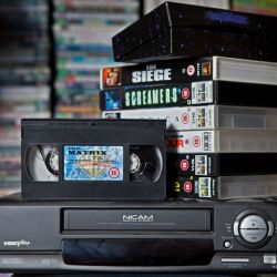 Винтажные видеокассеты VHS