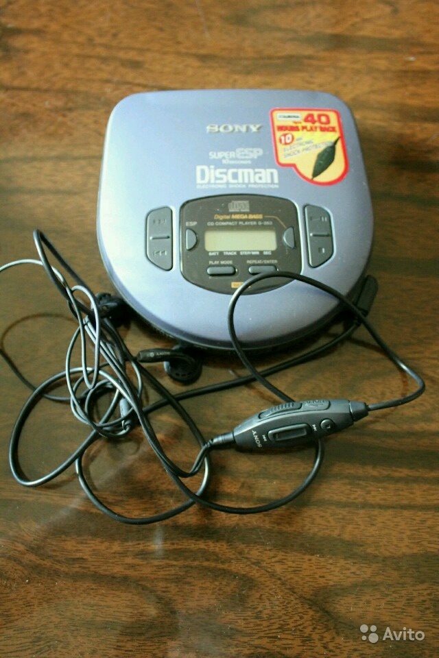 Проигрыватель CD Sony Discman в Москве. Фото 1