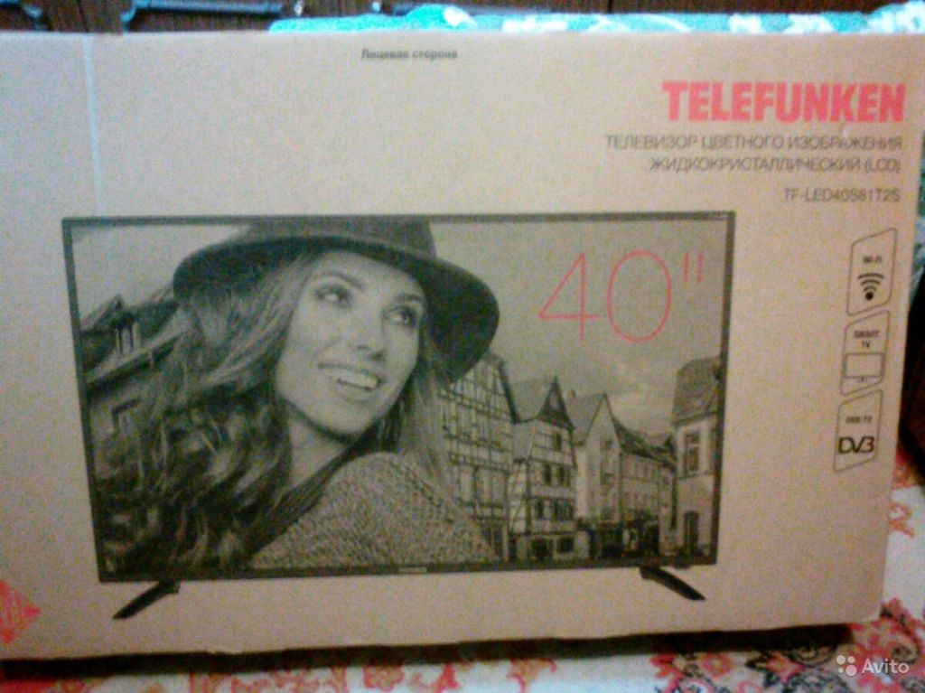 Телевизор Telefunken 40 в Москве. Фото 1