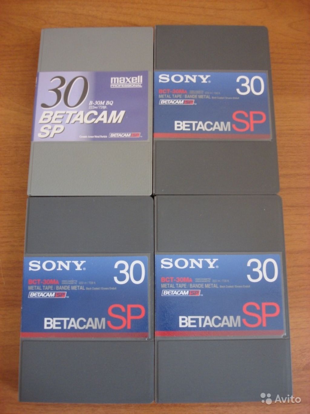 Кассеты Betacam 4 штуки в Москве. Фото 1