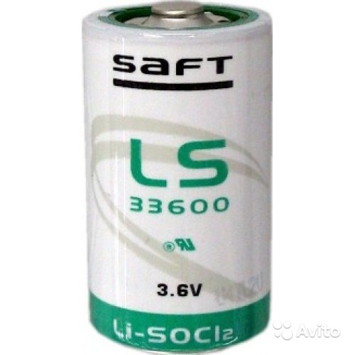 Батарейка saft LS 33600 (D) в Москве. Фото 1