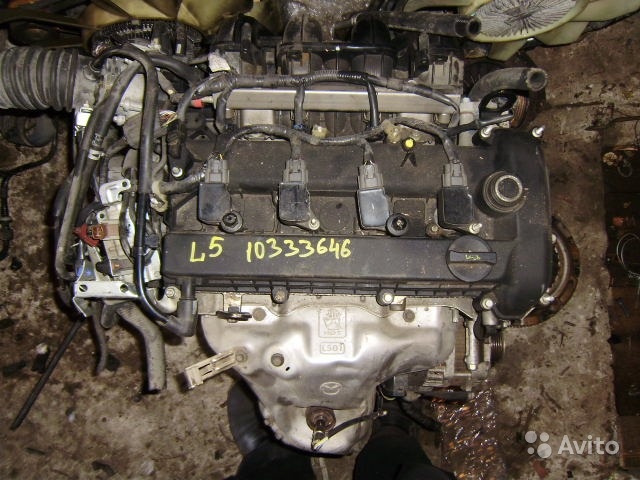 Двигатель бу Mаzda (Мазда) 6 2.5 L5 Мотор бу в Москве. Фото 1