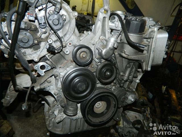 Двигатель бу Mercedes W211 E500 5.5 273.962 Двс в Москве. Фото 1