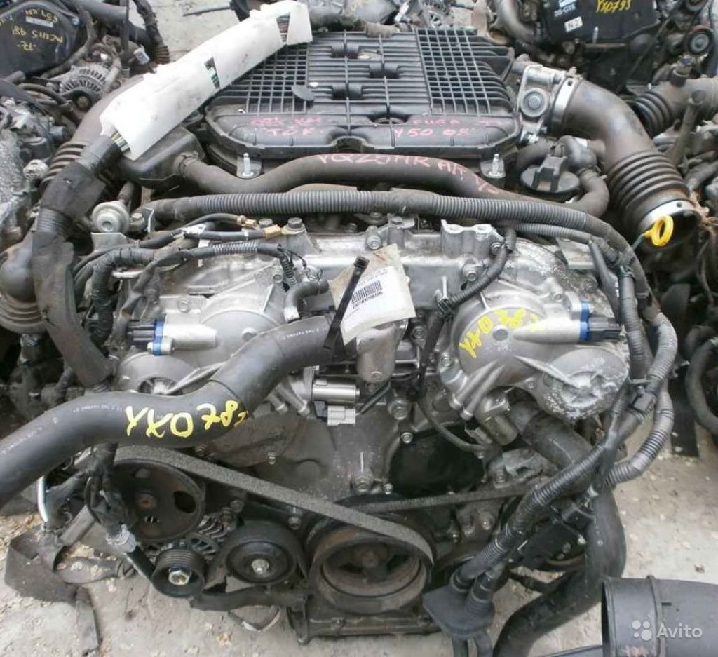 Контрактный двигатель бу Infiniti G25 VQ25HR в Москве. Фото 1
