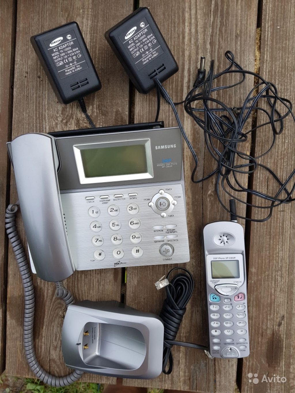 Стационарный радиотелефон SAMSUNG SP-C802R телефон в Москве. Фото 1