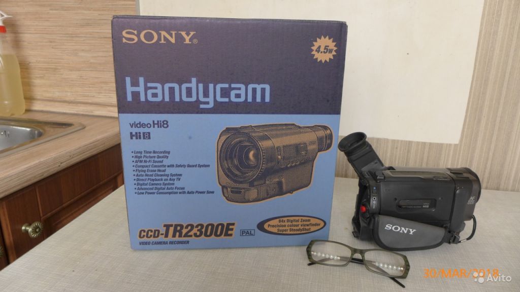 Видеокамера sony CCD-TR 2300 HI8 в Москве. Фото 1