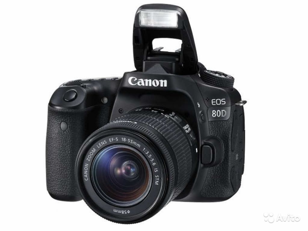 Canon EOS 80D Kit 18-55mm IS STM новый в упаковке в Москве. Фото 1