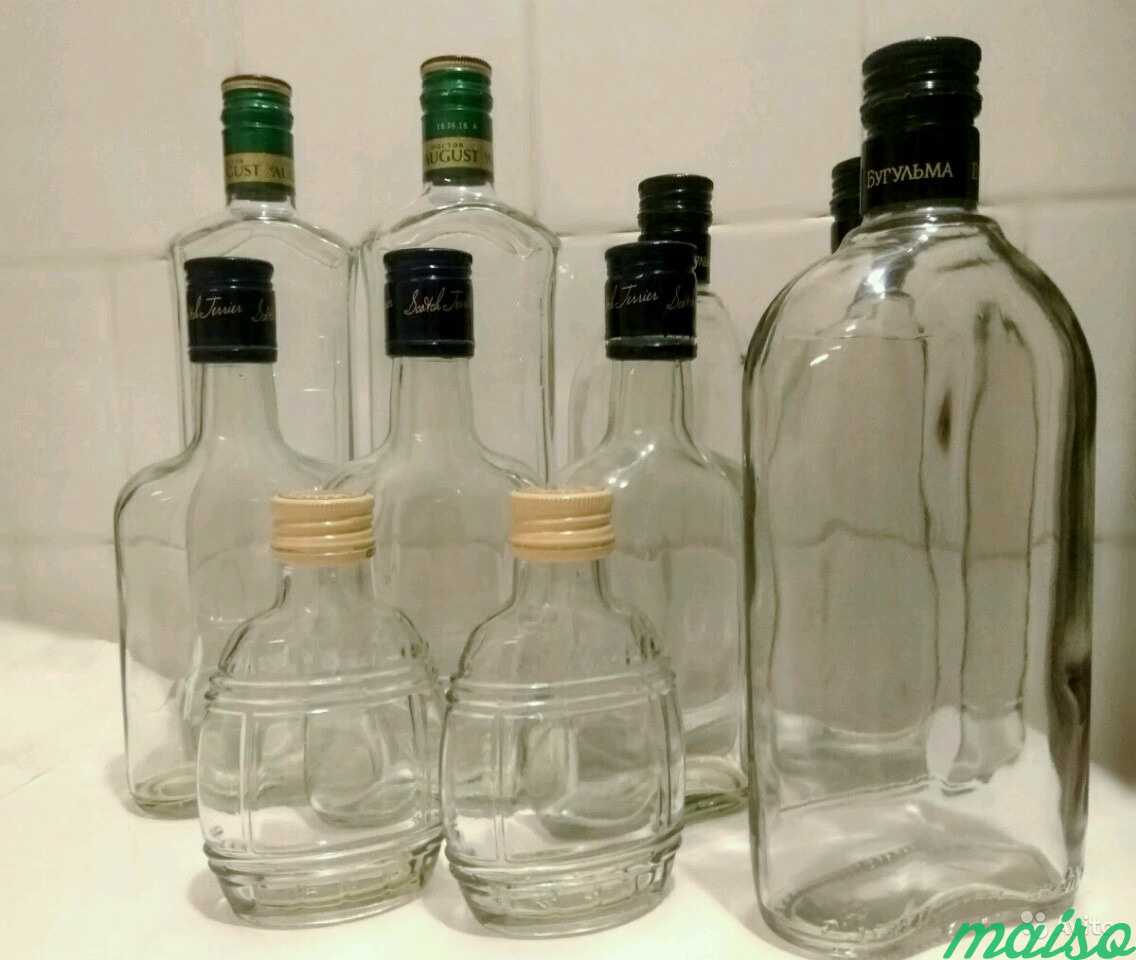 Чистые красивые бутылки для крепких напитков в Москве. Фото 2