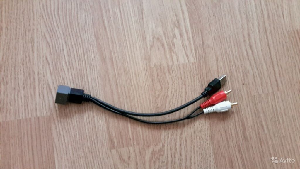 USB 2RCA кабель Nissan в Москве. Фото 1