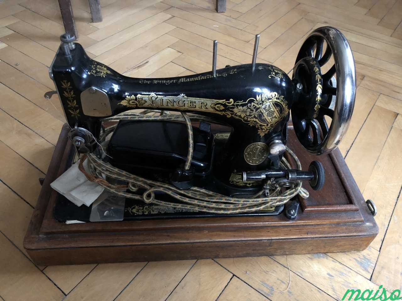 Швейная машина Singer, с электроприводом в Москве. Фото 1
