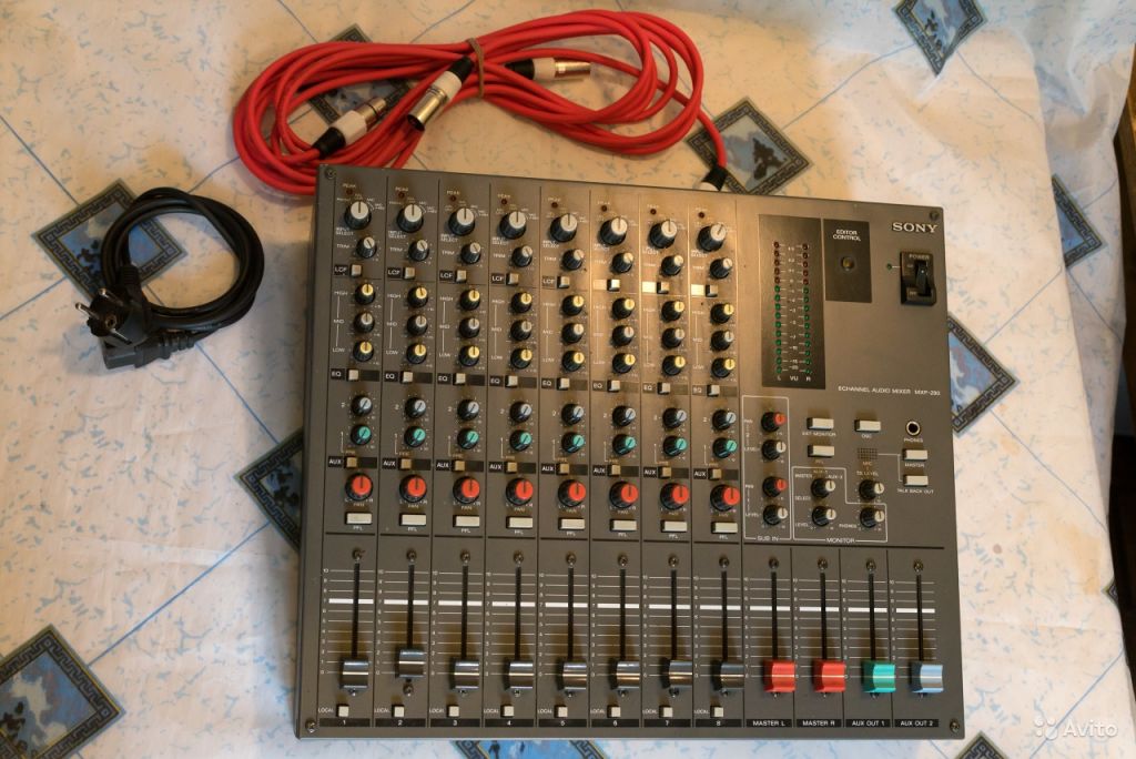 Аудио микшерный пульт Sony MXP-290 в Москве. Фото 1