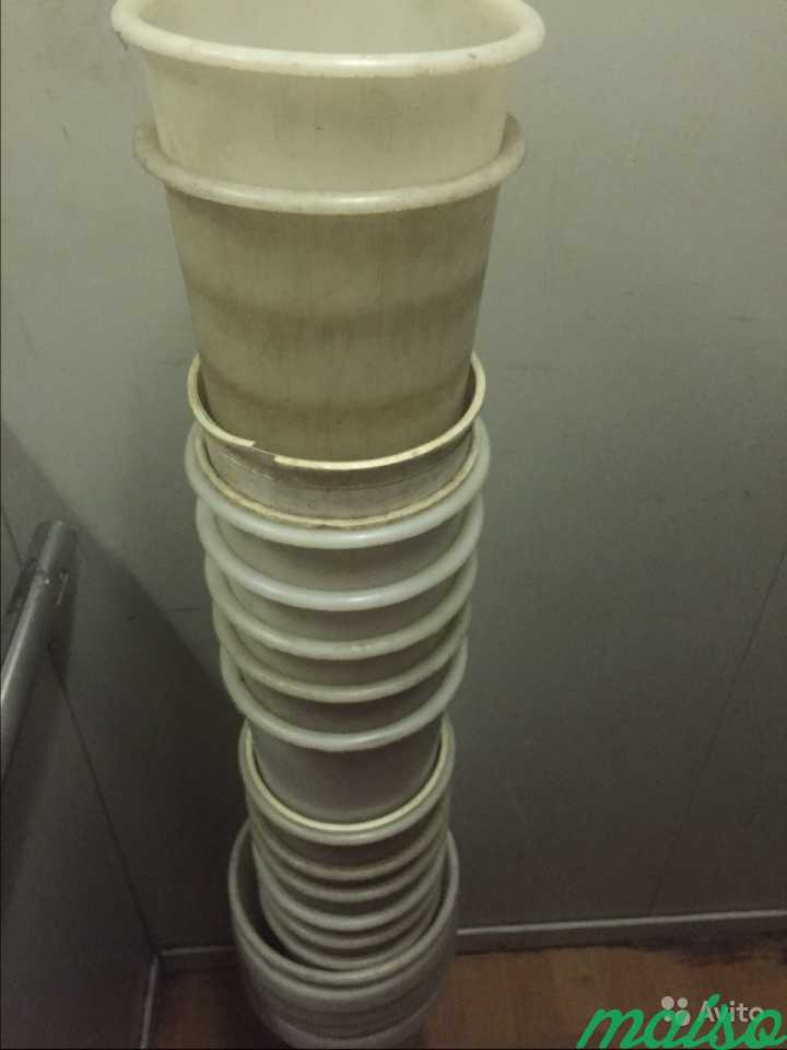 Пластмассовая ваза,колба,ведро,подставка в Москве. Фото 2