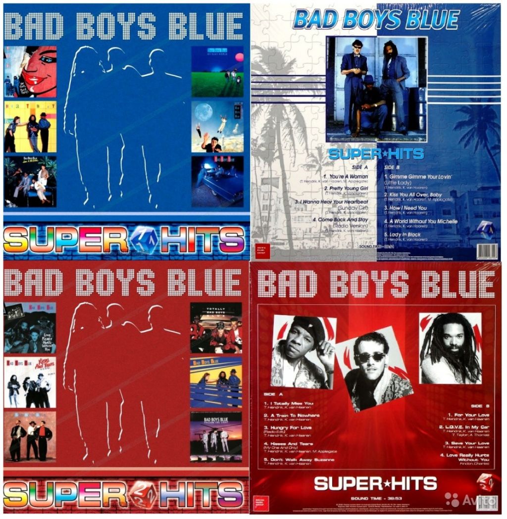 Bad Boys Blue - Best Of 2 Lp (Sealed) в Москве. Фото 1