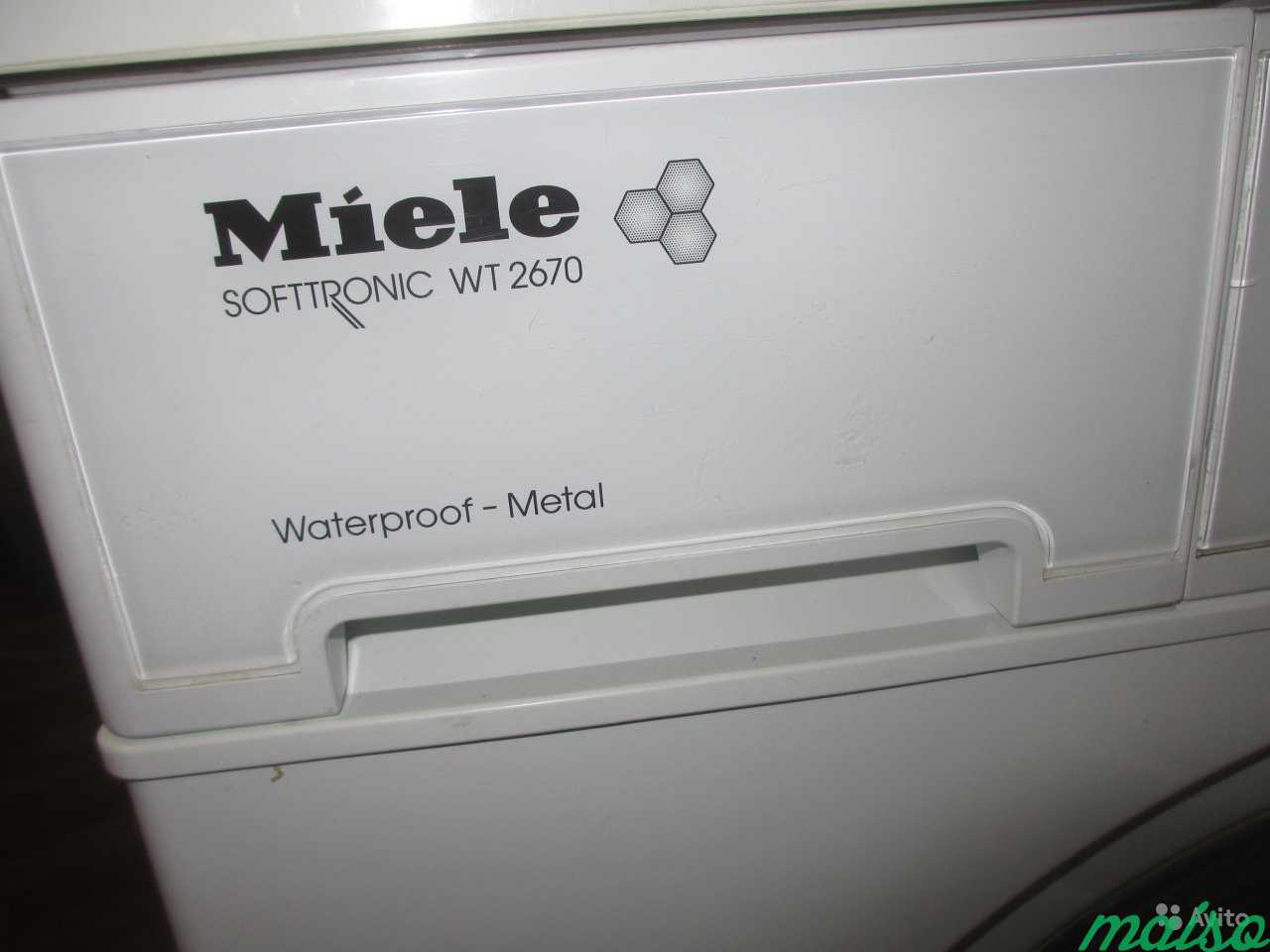 WT2670 Miele стирально сушильная машина в Москве. Фото 3