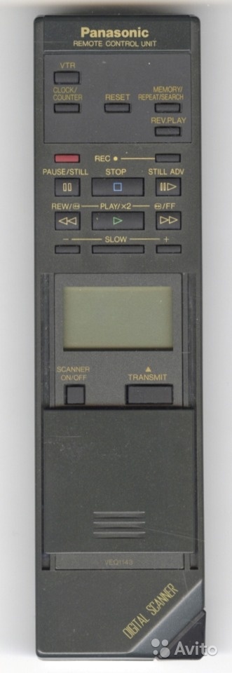 Пульт для видеомагнитофона Panasonic VEQ1143 в Москве. Фото 1