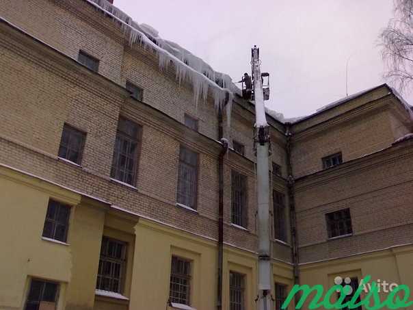 Очистка крыш от снега в Санкт-Петербурге. Фото 2