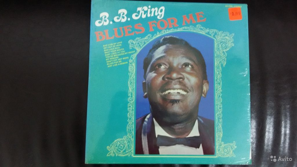 B.B.King 'Blues for me' винил джаз USA в Москве. Фото 1