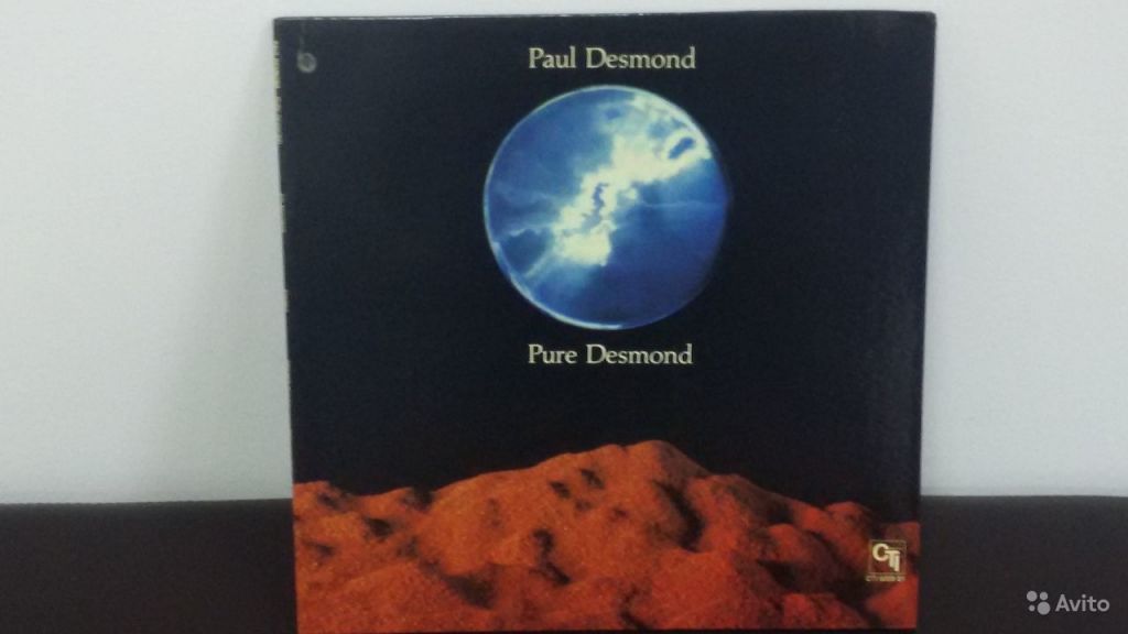 Paul Desmond 'Pure Desmond' 1975 винил джаз USA в Москве. Фото 1