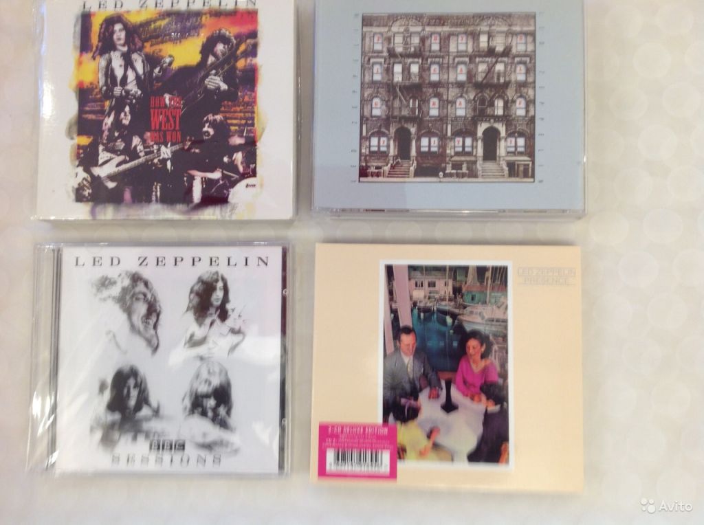 CD альбомы Led Zeppelin,Jimmy Page,Robert Plant в Москве. Фото 1