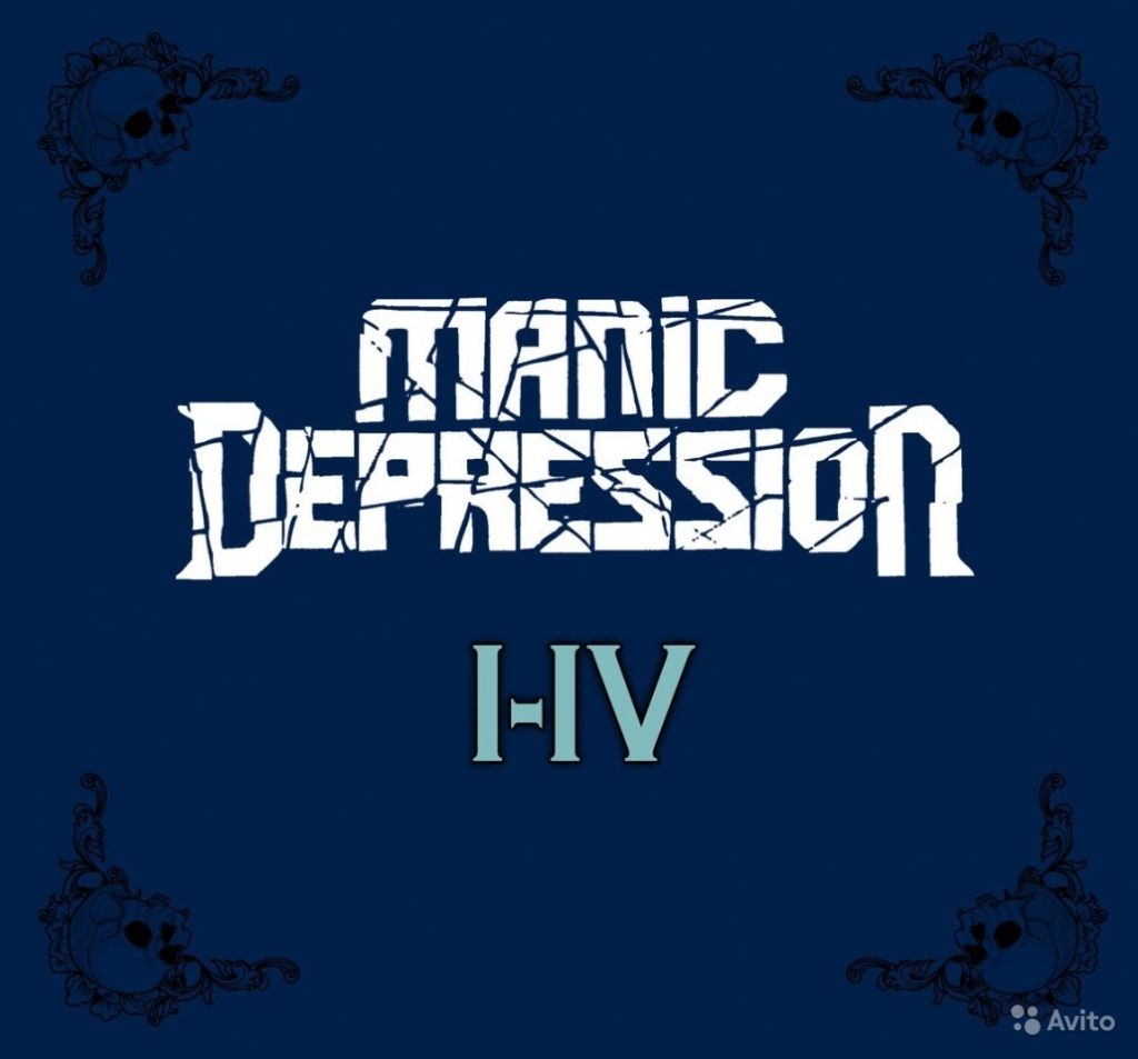 Manic depression I-IV (4CD Digibook) в Москве. Фото 1