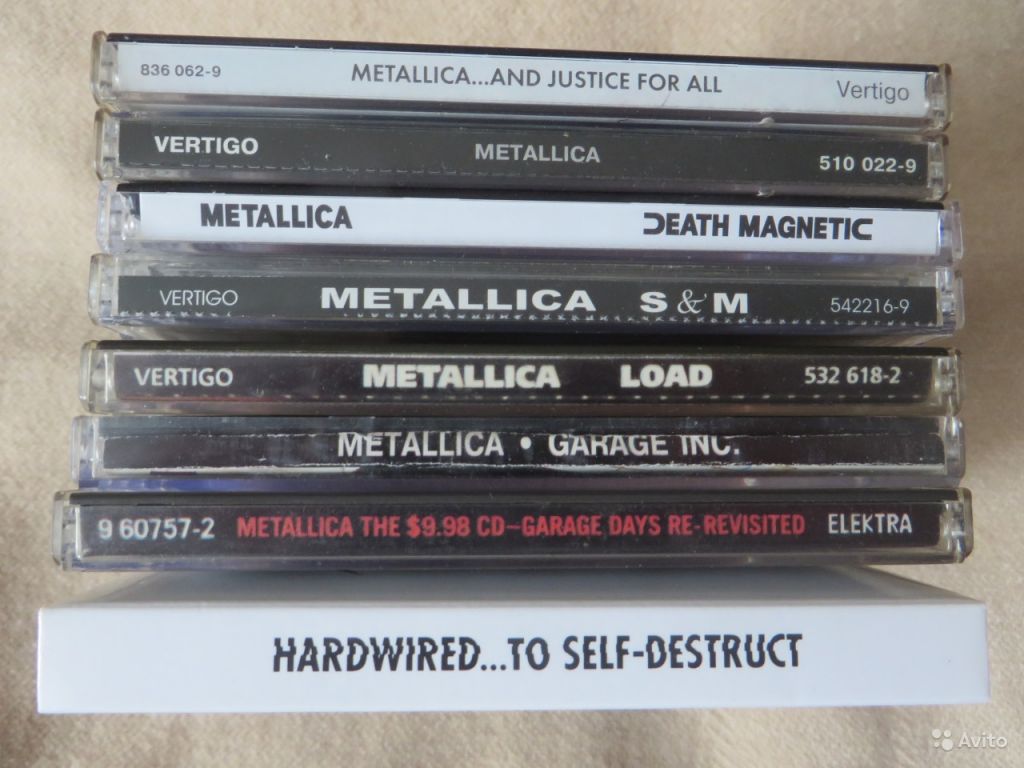 Metallica CD диски в Москве. Фото 1