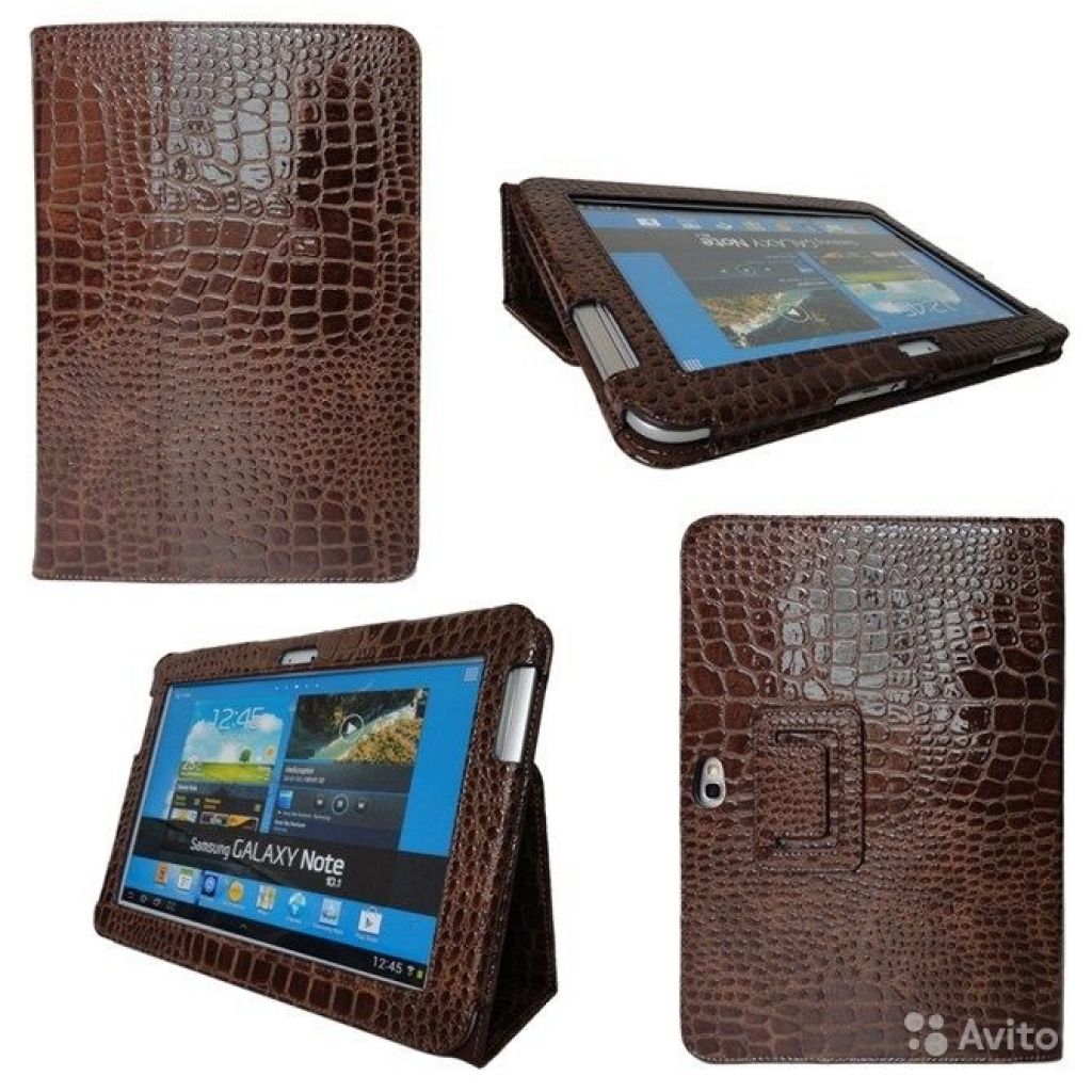 Чехлы для SAMSUNG Galaxy Tab 2 10.1 P5100 крокодил в Москве. Фото 1