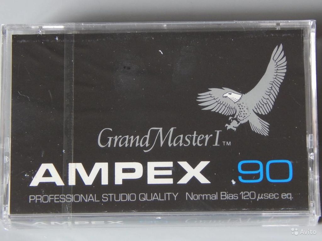 Ampex Grand Master I 90 запечатанная аудиокассета в Москве. Фото 1