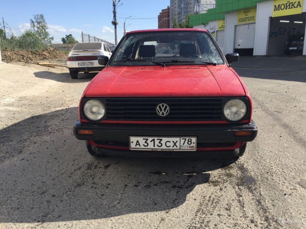 Volkswagen Golf, 1988 в Санкт-Петербурге. Фото 1