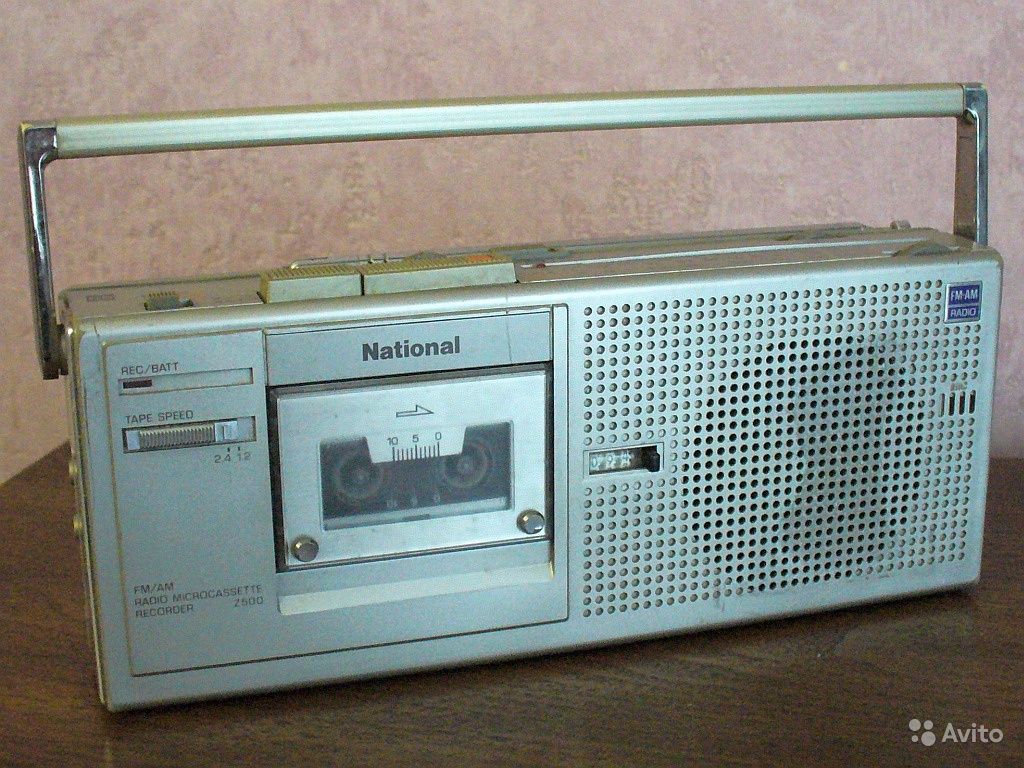 Микрокассетная магнитола National RN-Z500 в Москве. Фото 1