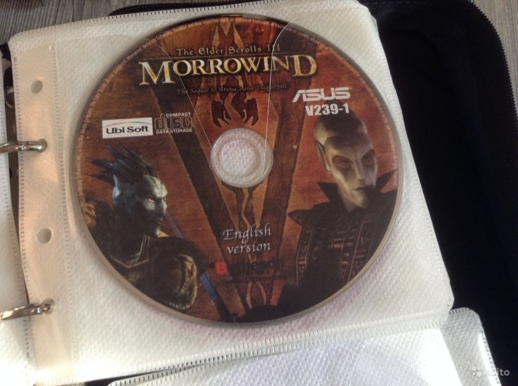 Раритетный диск Elder Scrolls III Morrowind в Москве. Фото 1