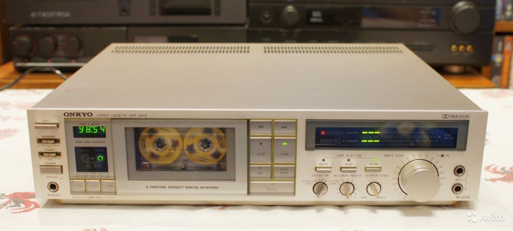 Pioneer CT-S410 Onkyo TA-2055 кассетная дека 220в в Москве. Фото 1