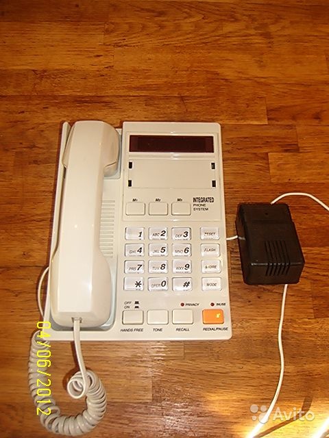 Телефон с определителем номера Русь в Москве. Фото 1