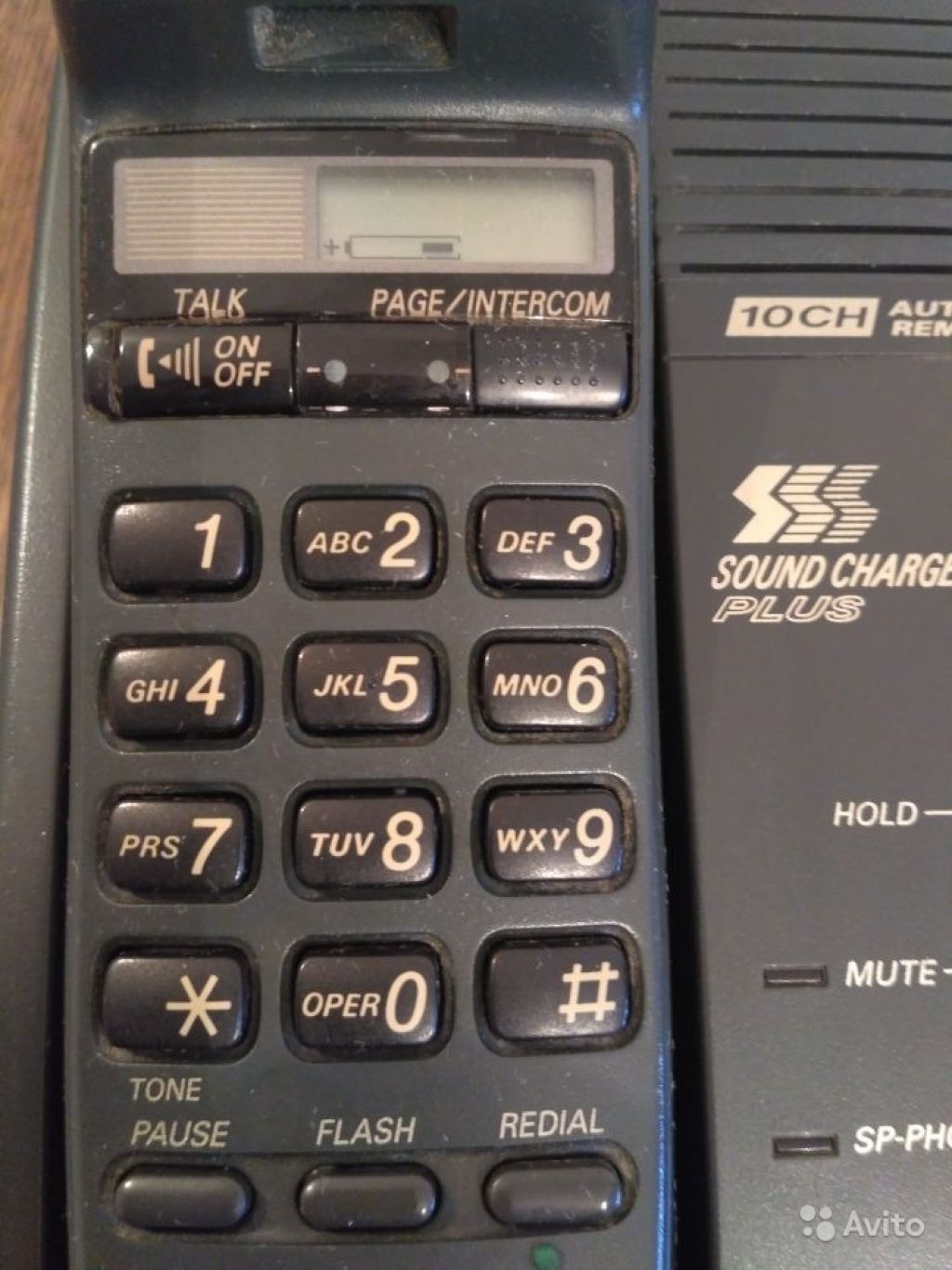 Радиотелефон KX-T3960 с функцией шифрования разгов в Москве. Фото 1