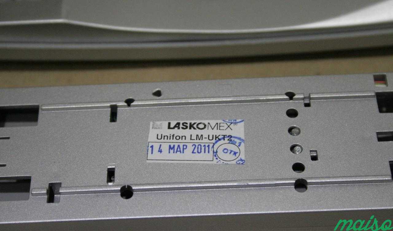 Трубка домофона Laskomex LM-UKT2 новая, серебро в Москве. Фото 3