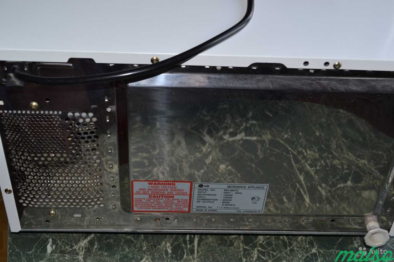 Микроволновая печь LG MG-5807C в Москве. Фото 5