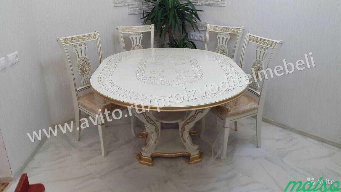 Стол стулья скатерть в Москве. Фото 2