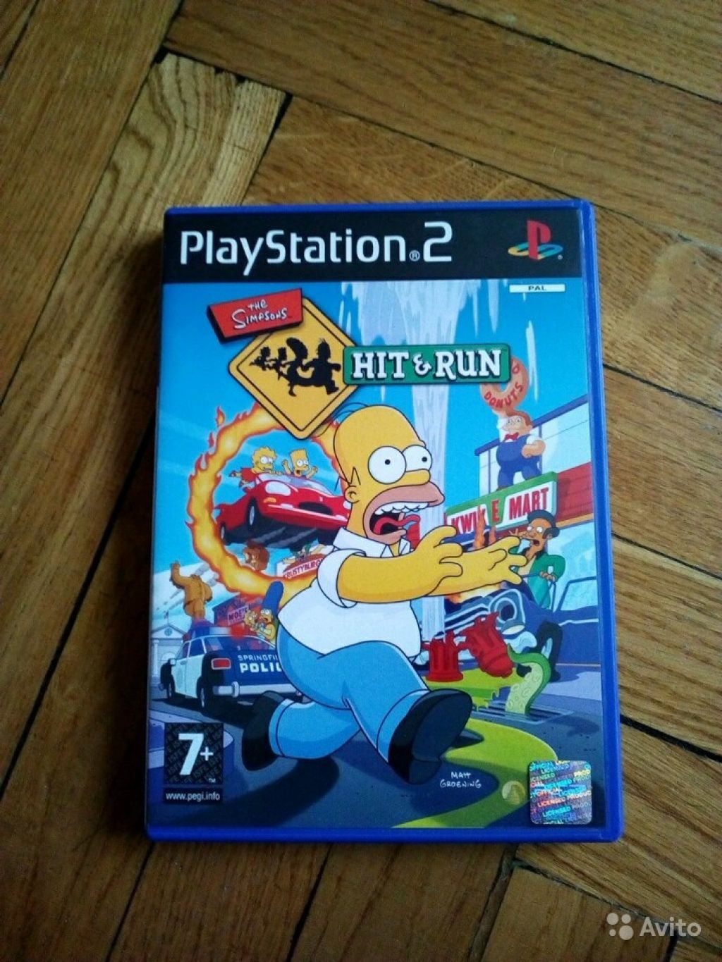 Игра для PS2 The Simpsons: Hit&Run в Москве. Фото 1