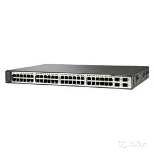 Коммутатор cisco 3560x-48t-s бу в Москве. Фото 1