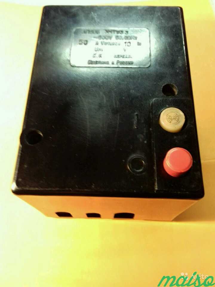 Автоматический выключатель ап50Б змтуз 3, 50А в Москве. Фото 2