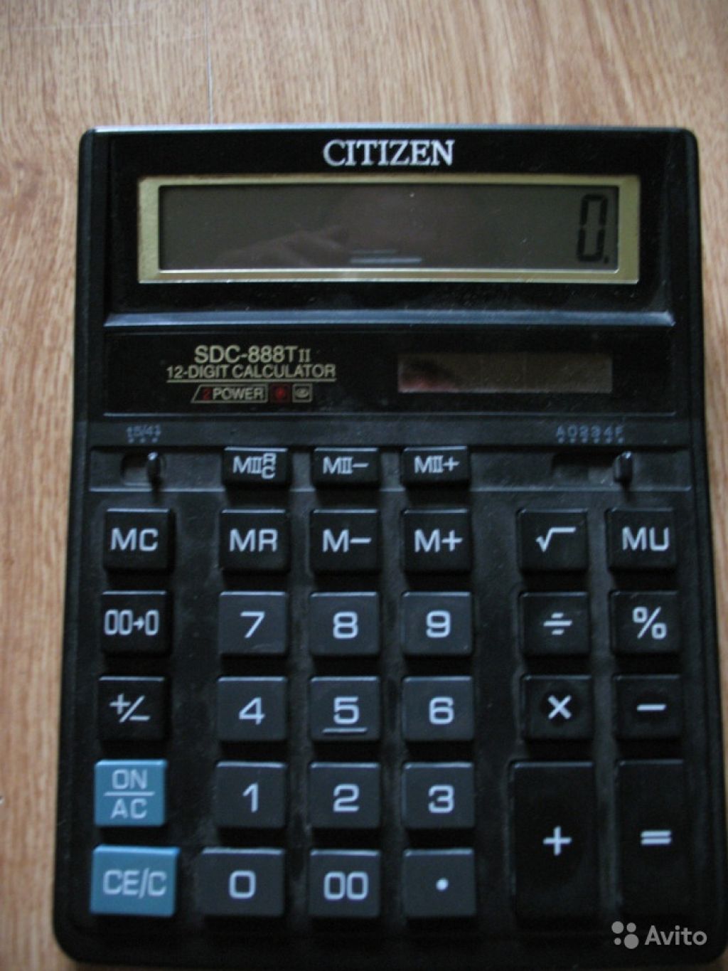 Калькулятор Citizen SDC-888Tii в Москве. Фото 1