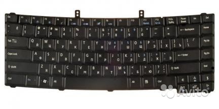 Клавиатура для ноутбука Acer Extensa 5230, 5420, 5 в Москве. Фото 1