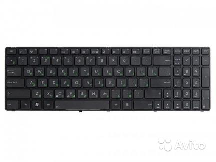 Клавиатура для ноутбука Asus K50, K50C, K51, K60 в Москве. Фото 1