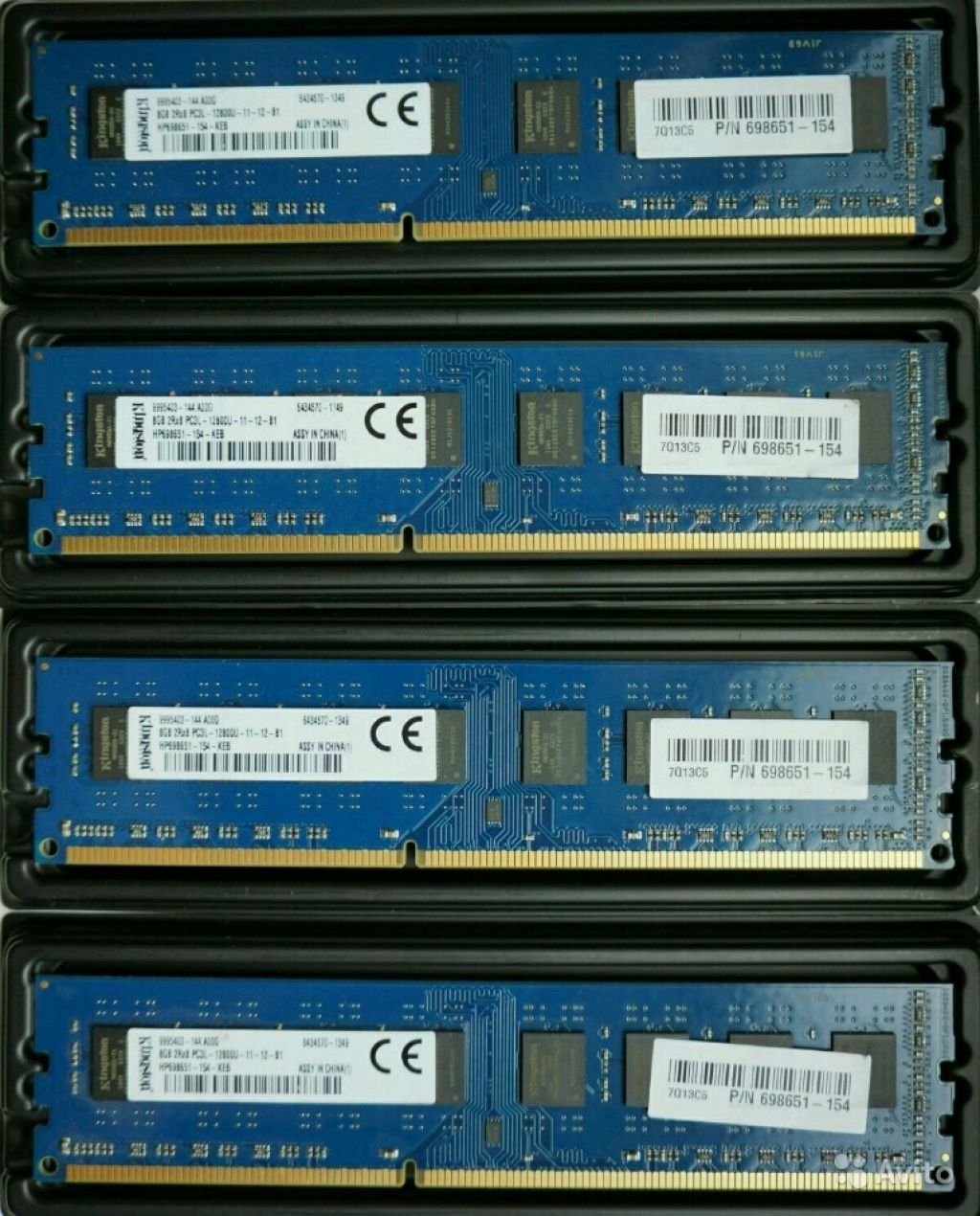 DDR3 8GB Kingston, оперативная память для пк в Москве. Фото 1
