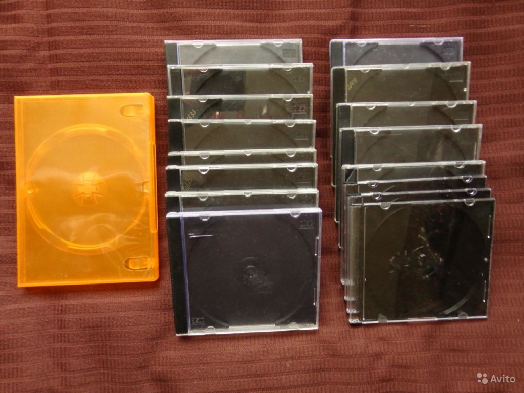 Коробки для дисков slim-box 5 штук в Москве. Фото 1