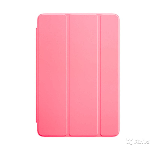 Розовый чехол для iPad Mini 4 Smart Case в Москве. Фото 1