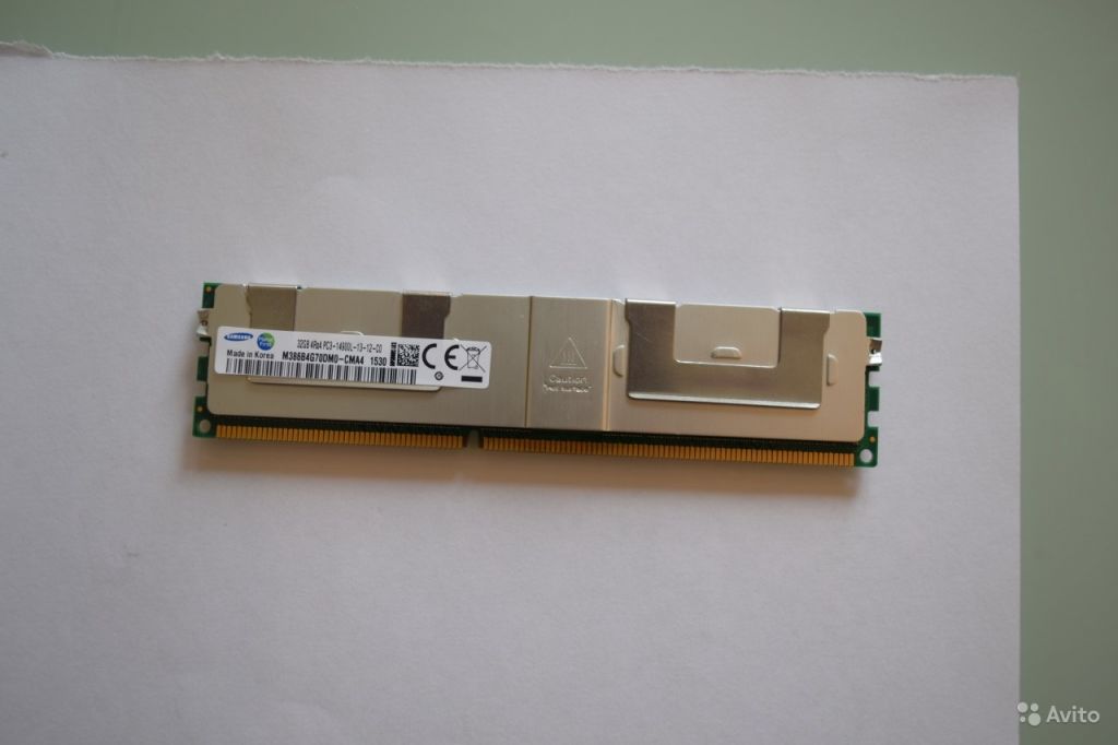 Оперативная память SAMSUNG 32GB DDR3 ECC REG в Москве. Фото 1