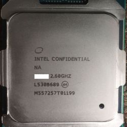 Intel Xeon e5-2623v4 4 Ядер 2.6GHz 85W 10MB ES