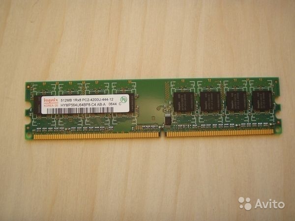 Оперативная память DDR2 Hynix 1gb в Москве. Фото 1